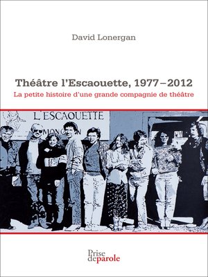 cover image of Théâtre l'Escaouette, 1977-2012